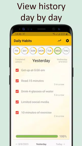 Daily activities tracker应用截图第3张