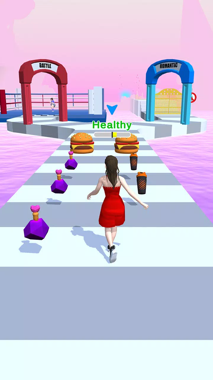 Girl Runner 3D Скриншот 2