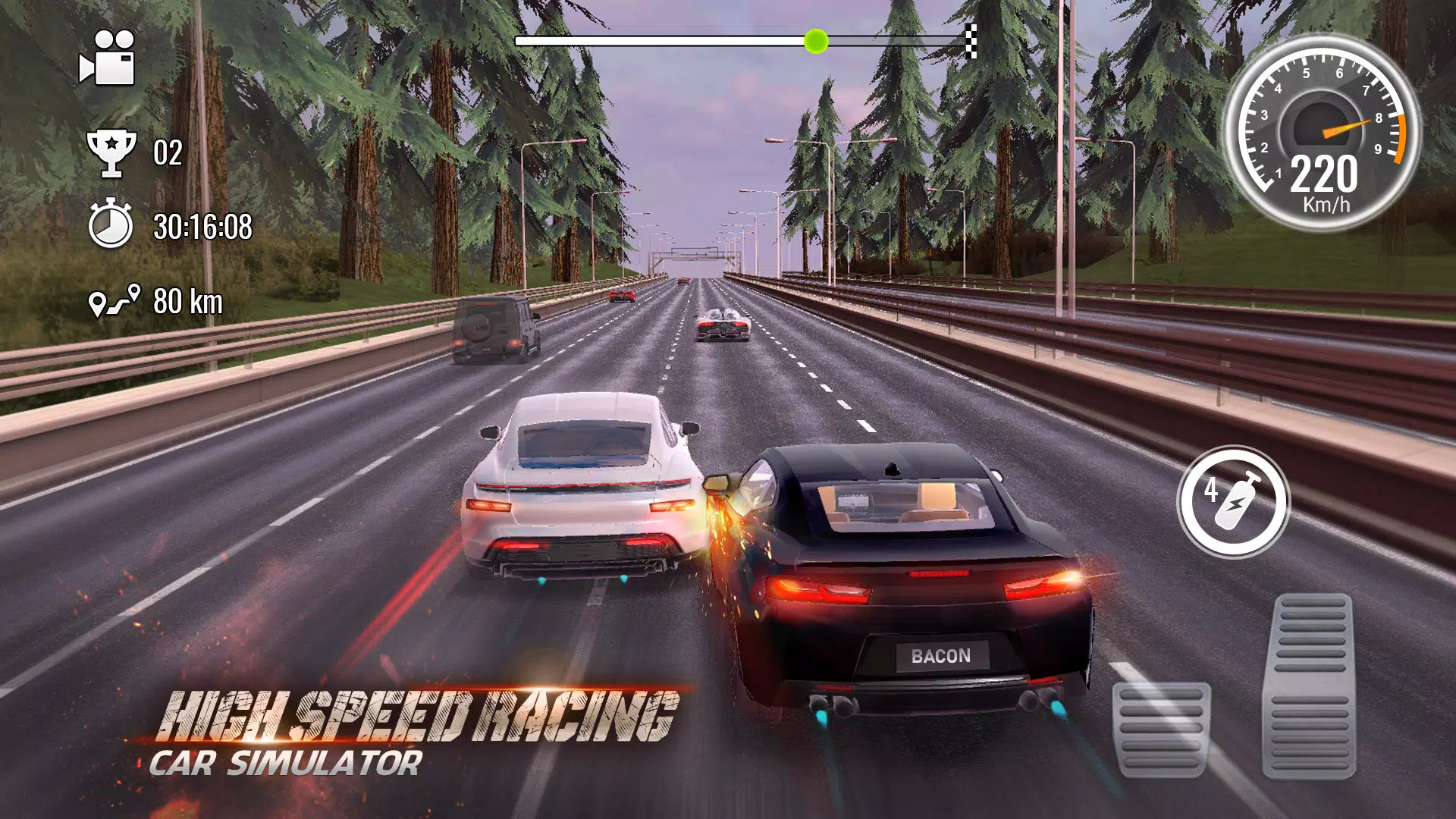 Traffic Car Driving Game Ekran Görüntüsü 0