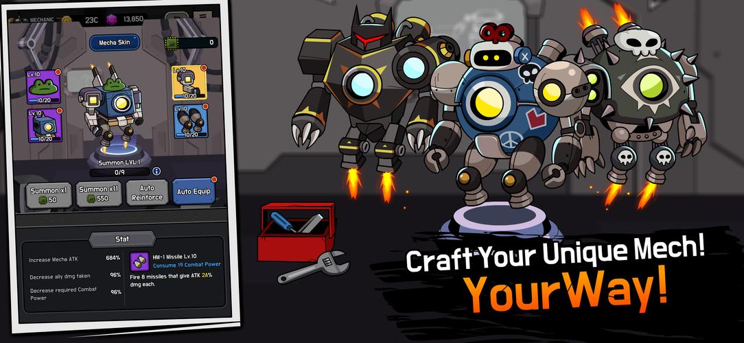 Mechanic Legends : Idle RPG Capture d'écran 2