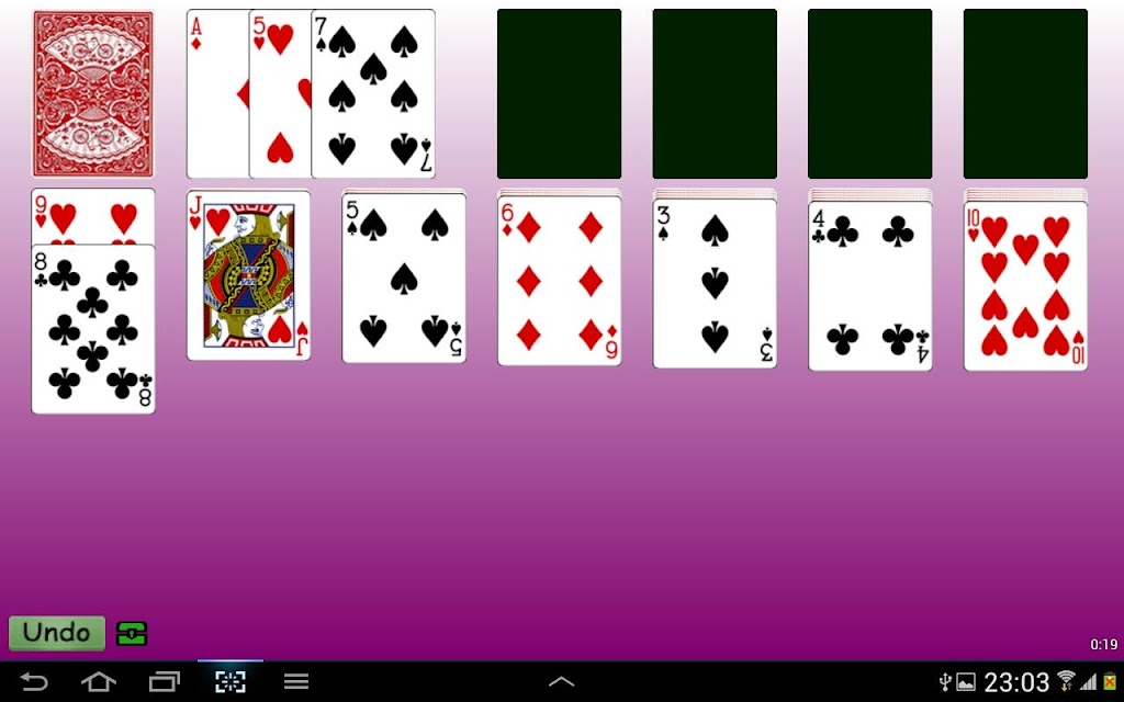 Klondike Solitaire Cards Captura de pantalla 3