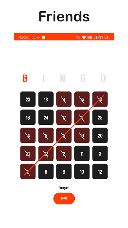 Bingo Simple Captura de pantalla 1