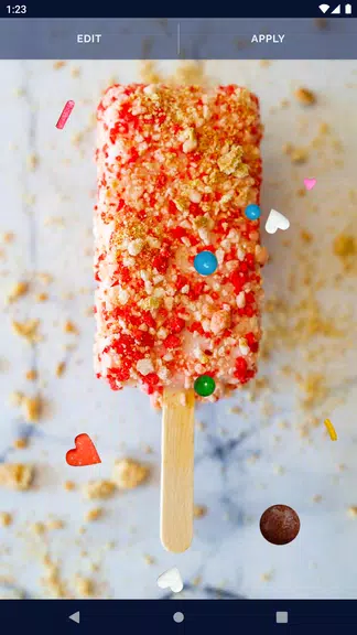 Ice Cream Live Wallpaper स्क्रीनशॉट 3