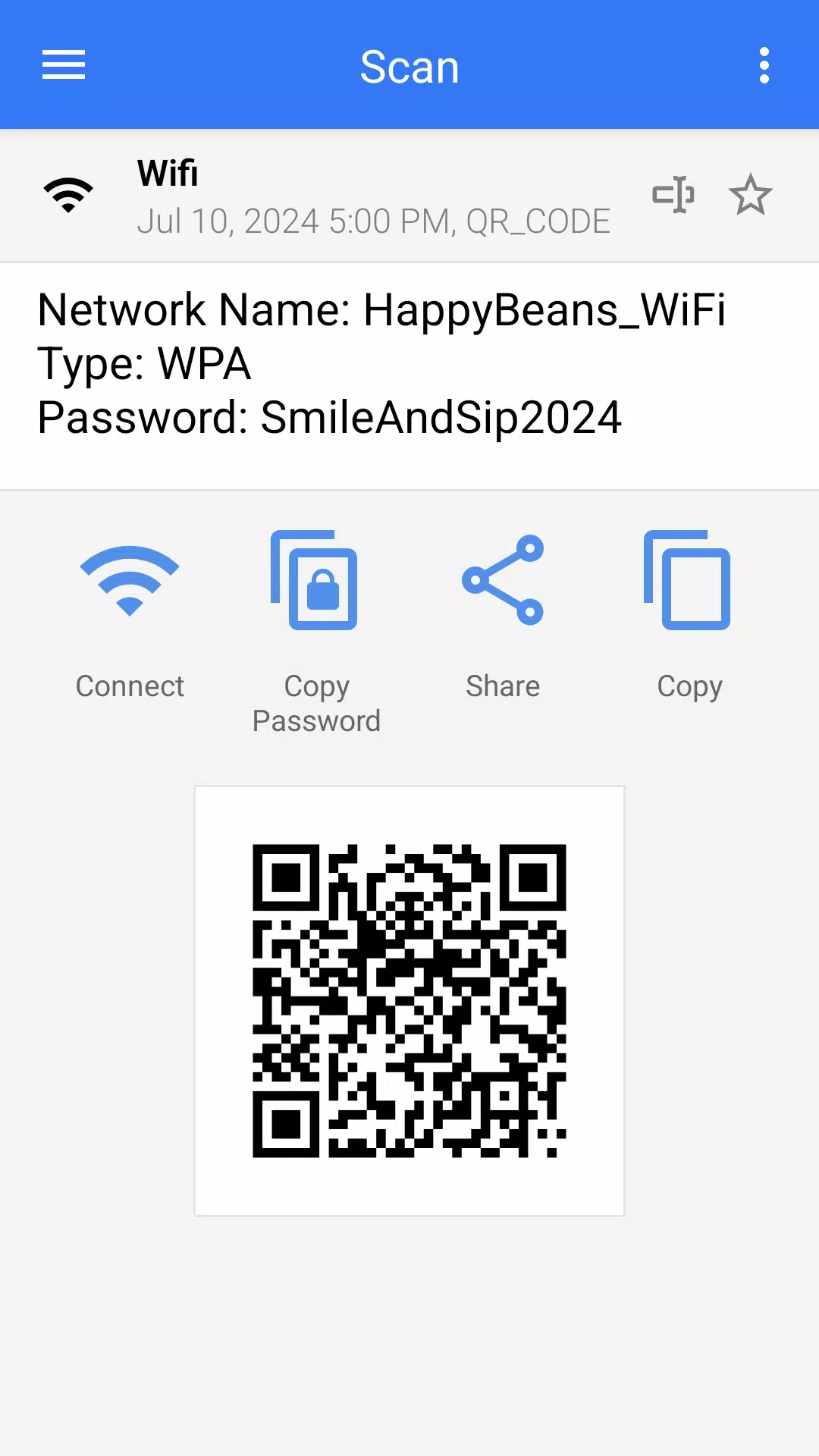 QR & Barcode Scanner (Deutsch) Screenshot 2