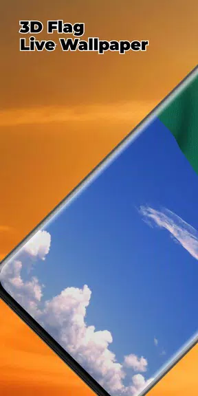 Ireland Flag Live Wallpaper स्क्रीनशॉट 0