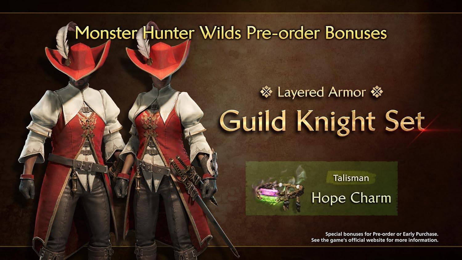 Monster Hunter Wilds預訂獎金