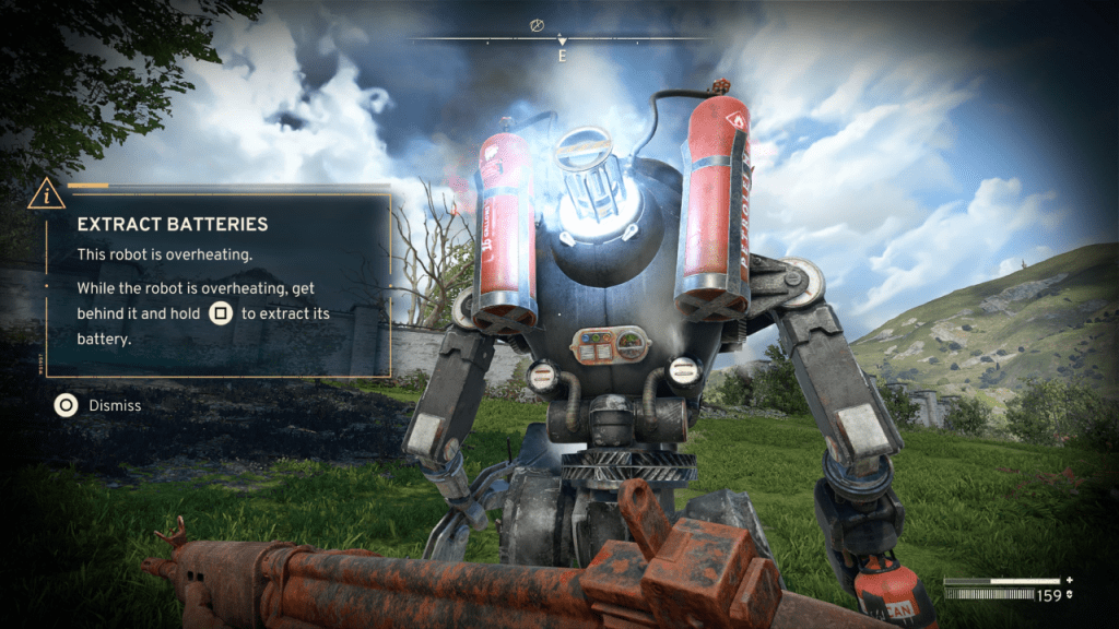Estrarre batterie dai robot in atomfall