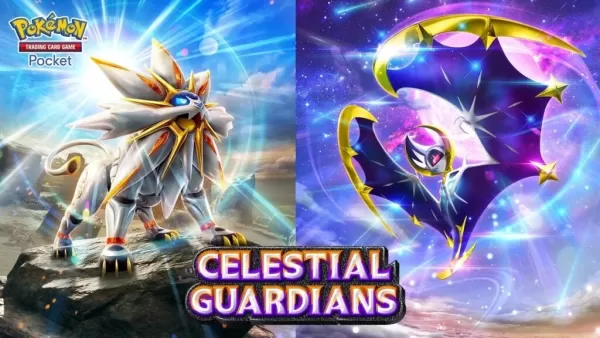 Alolan Pokémon rejoignez la poche TCG dans l'extension des Guardes Celestial
