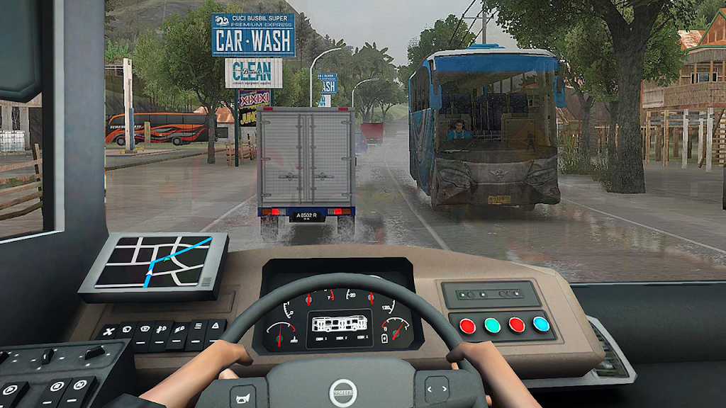 City Bus Driver Simulator 3d Schermafbeelding 2