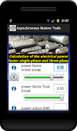 Asynchronous Motors Tools demo Screenshot 3