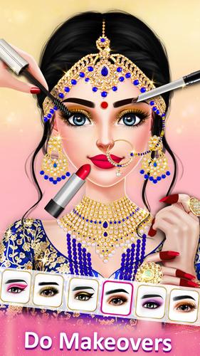 Indian Wedding Dress up games Скриншот 1