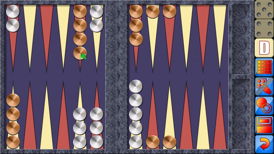 Schermata Backgammon V+ 3