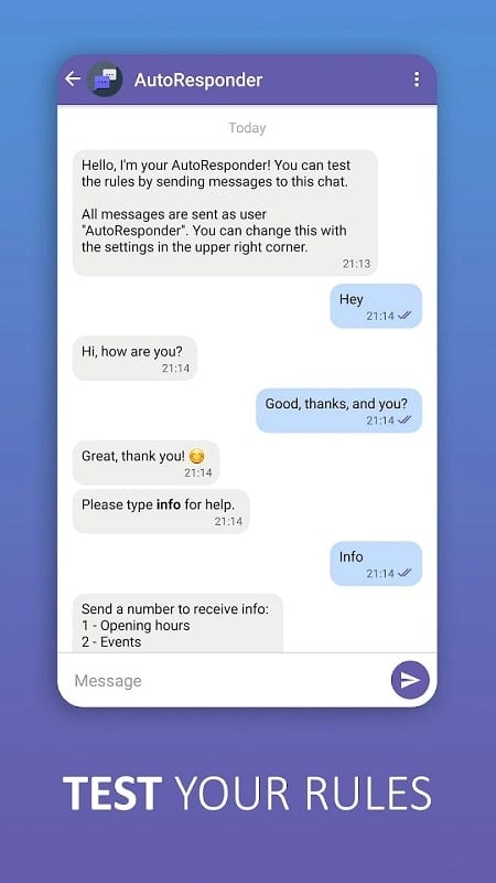 AutoResponder for VB स्क्रीनशॉट 3