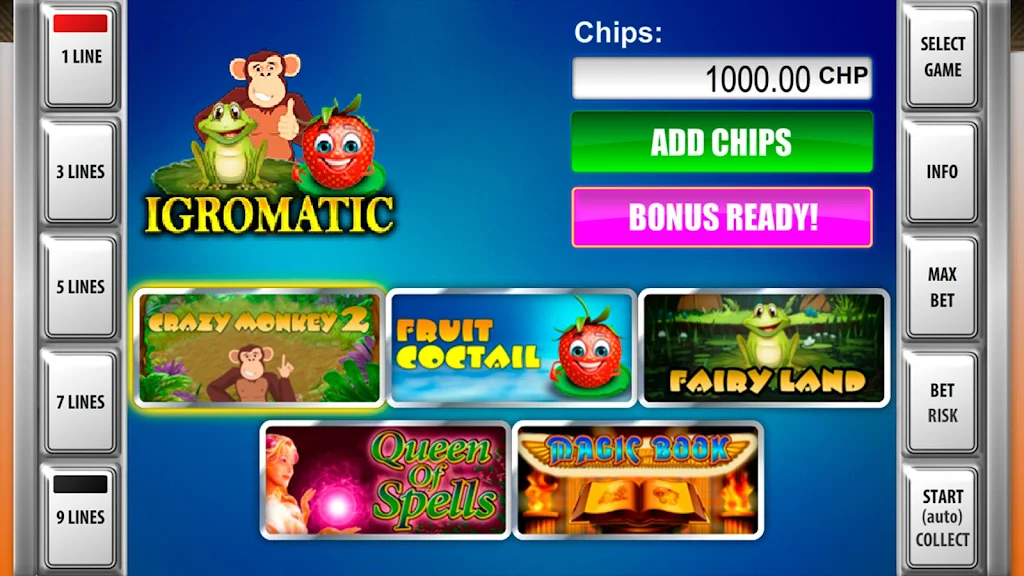 Igromatic casino slots machines Screenshot 0