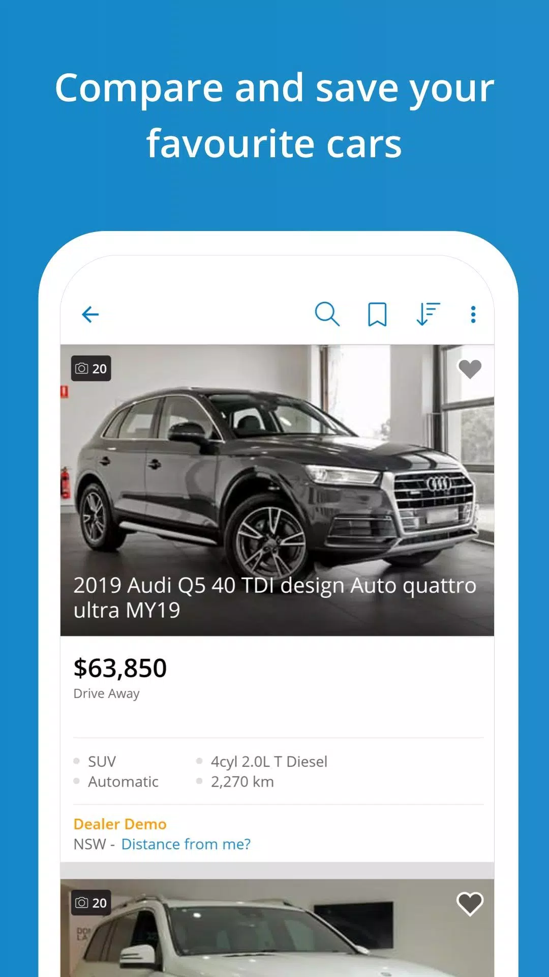Carsales स्क्रीनशॉट 2