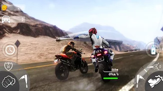 Crazy Moto: Bike Shooting Game Capture d'écran 1