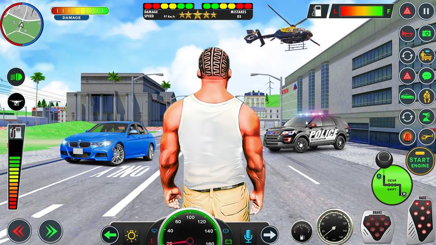 Gangster Crime City Offline Captura de tela 2