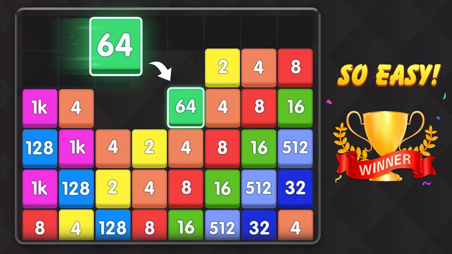 Merge Block - number games Captura de pantalla 1