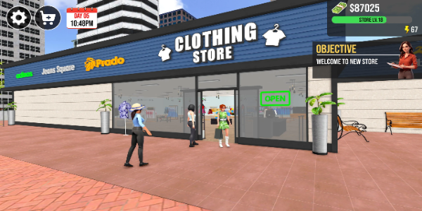 Schermata My Clothing Store Simulator 3d 0