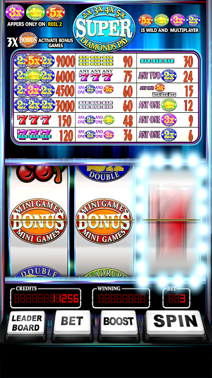 Free Super Diamonds Pay Slots Capture d'écran 2