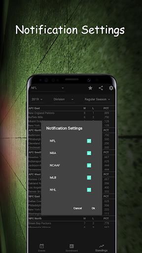 Dofu Live Stream for NFL, NBA, NCAAF, MLB, NHL ဖန်သားပြင်ဓာတ်ပုံ 0