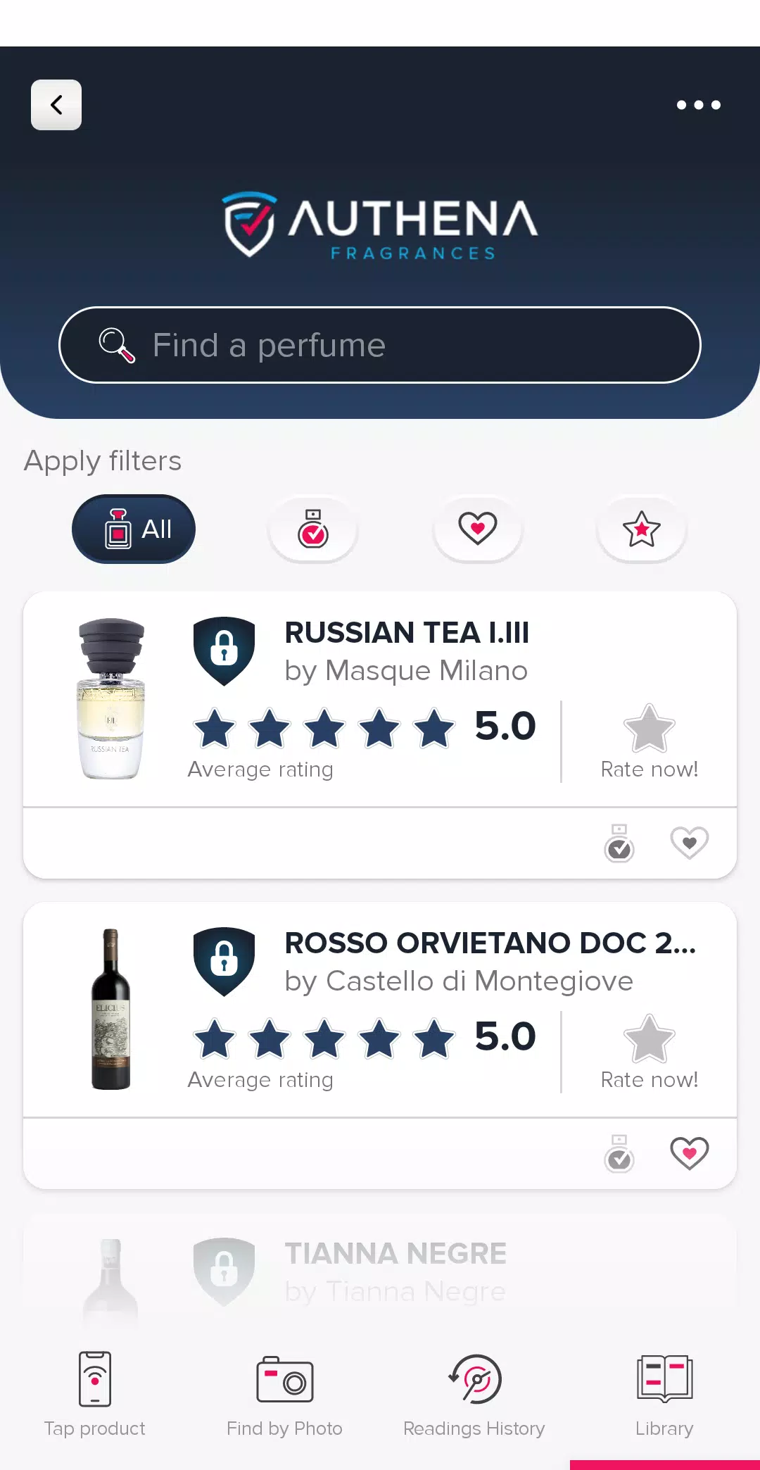 Authena Fragrances應用截圖第1張