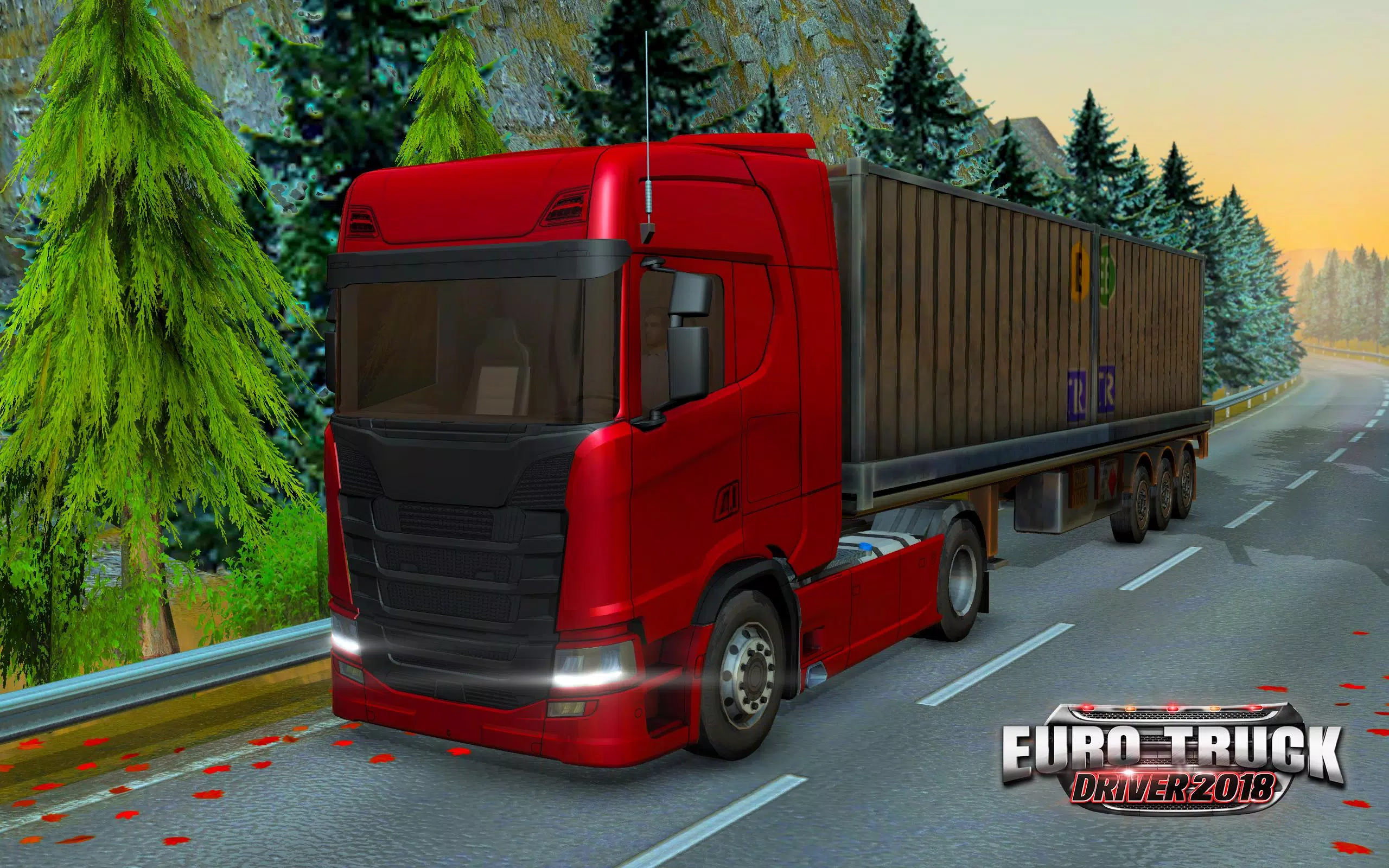 Euro Truck Driver 2018 Captura de pantalla 0