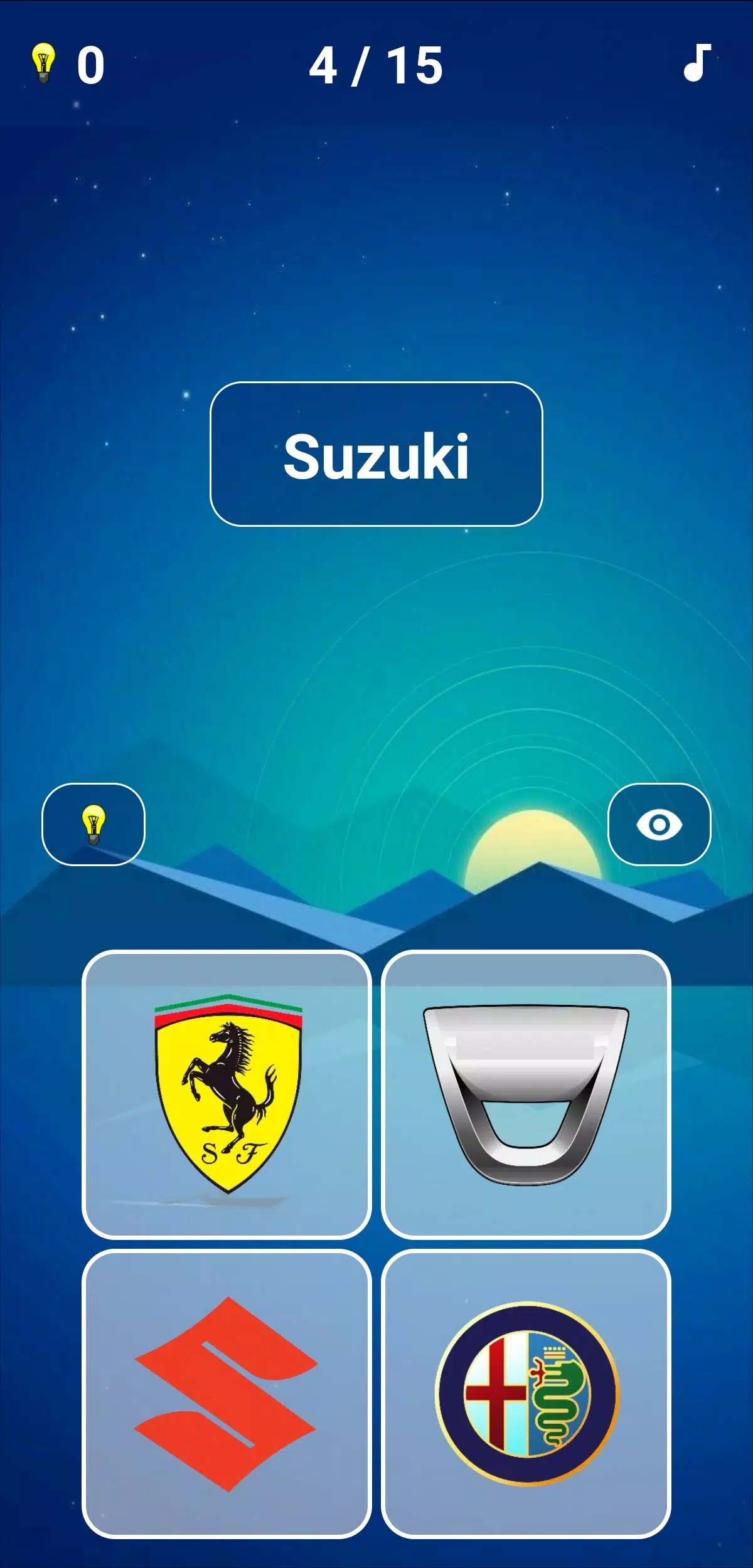 Car Logo Quiz 2 Ekran Görüntüsü 0