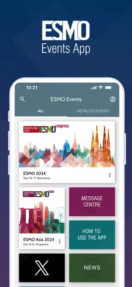 ESMO Events Скриншот 0