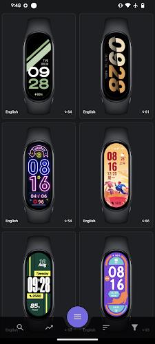 Mi Band 8 Watch Faces स्क्रीनशॉट 1