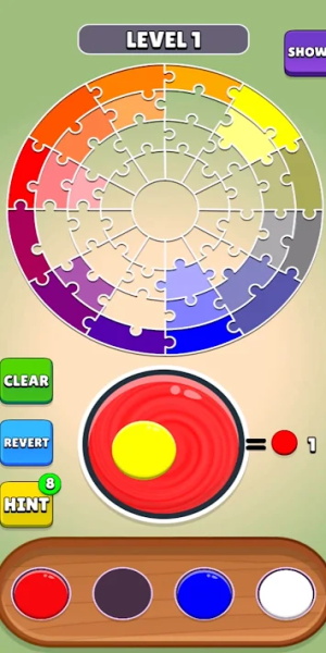 Color Merge Puzzle スクリーンショット 2