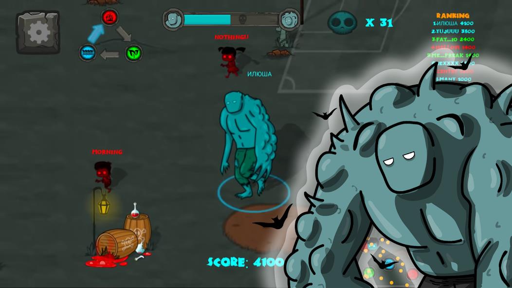 Zombeat.io - io games zombies Mod Скриншот 1