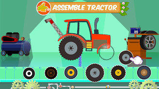 Farm Tractors Dinosaurs Games應用截圖第2張