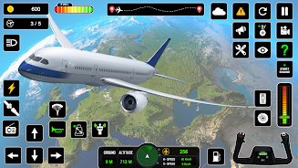 Airplane Flight Simulator Game ภาพหน้าจอ 1