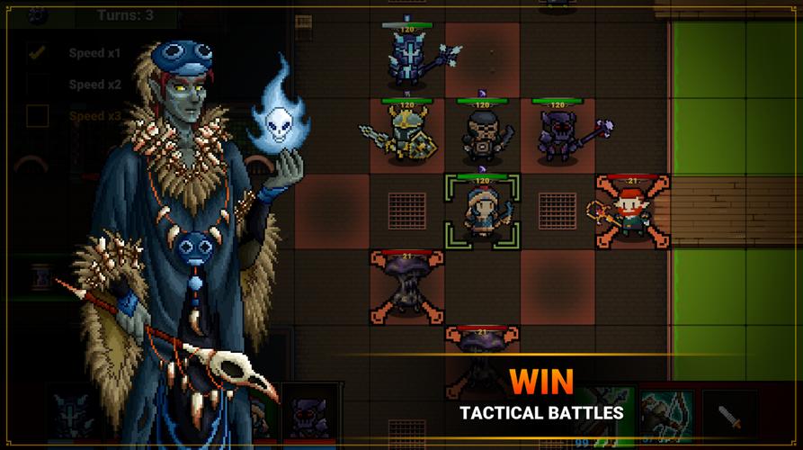 Dungeons&Tactics: TBS RPG Capture d'écran 0