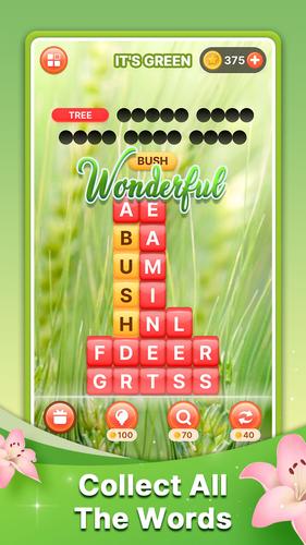 Word Search Block Puzzle Game স্ক্রিনশট 1
