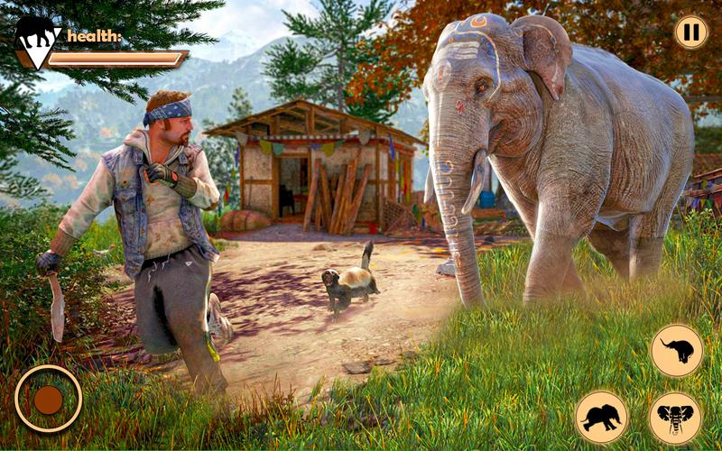 Elephant Simulator Скриншот 0