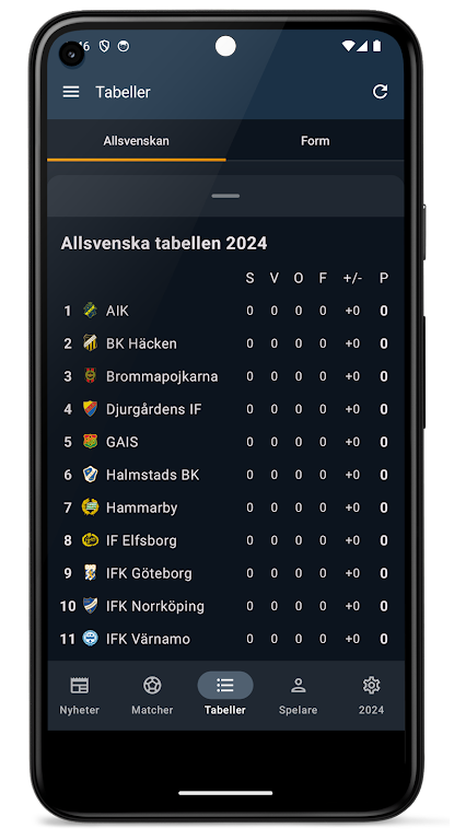 Allsvenskan 2024 스크린샷 1