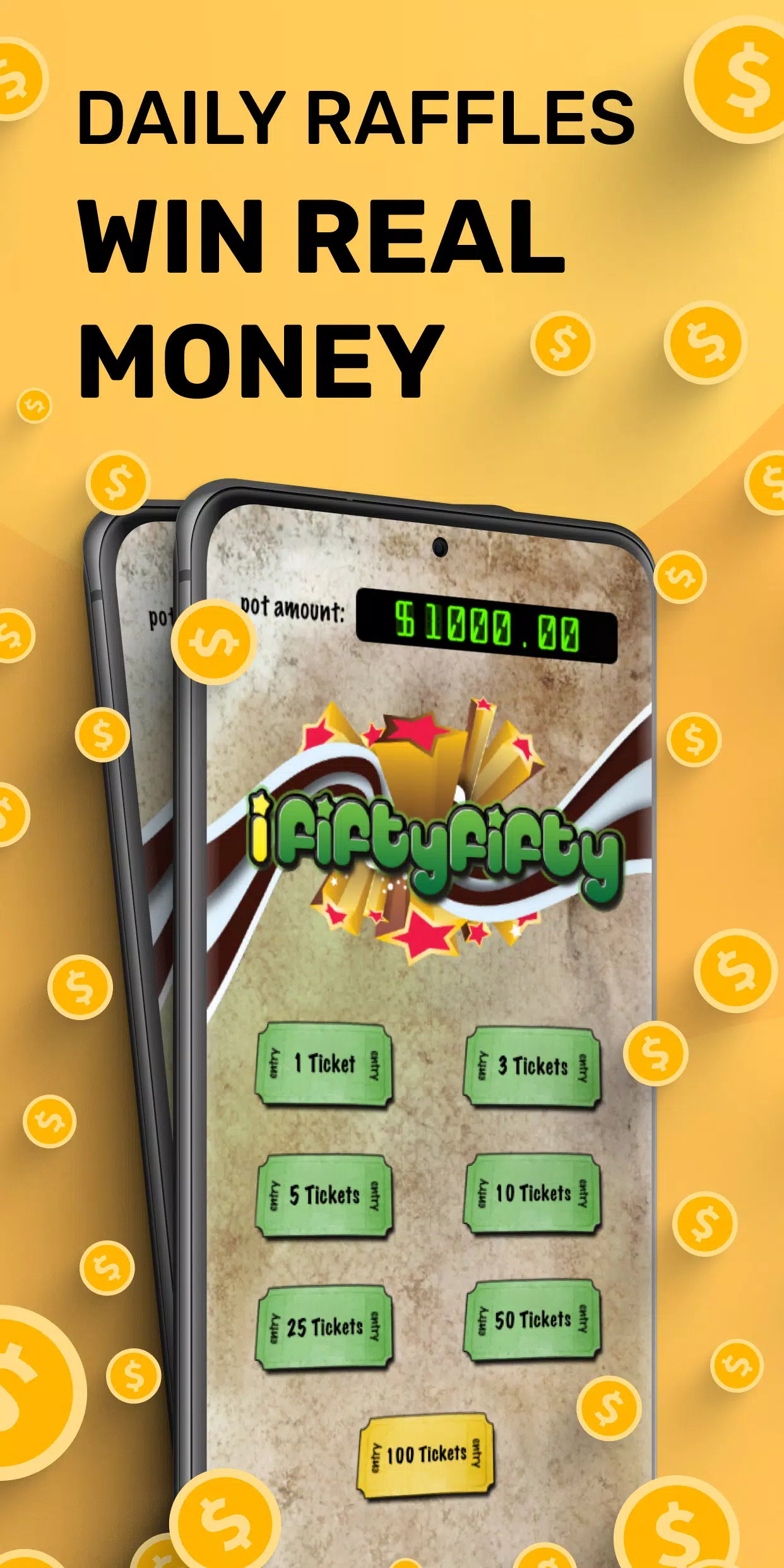 Money Making Game iFiftyFifty স্ক্রিনশট 0