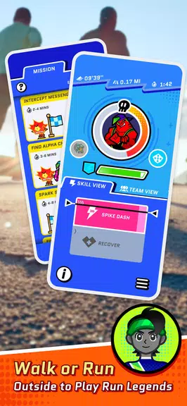 Run Legends: Make fitness fun! স্ক্রিনশট 0