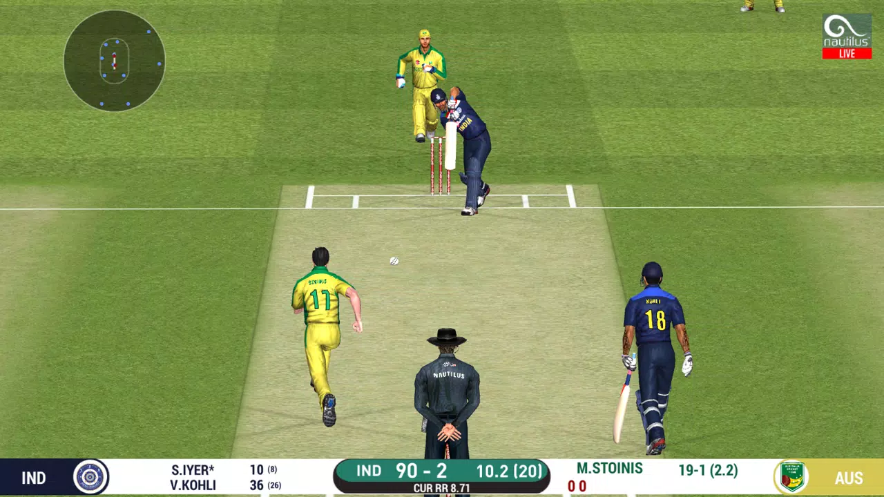 Real Cricket™ 20 Captura de pantalla 1
