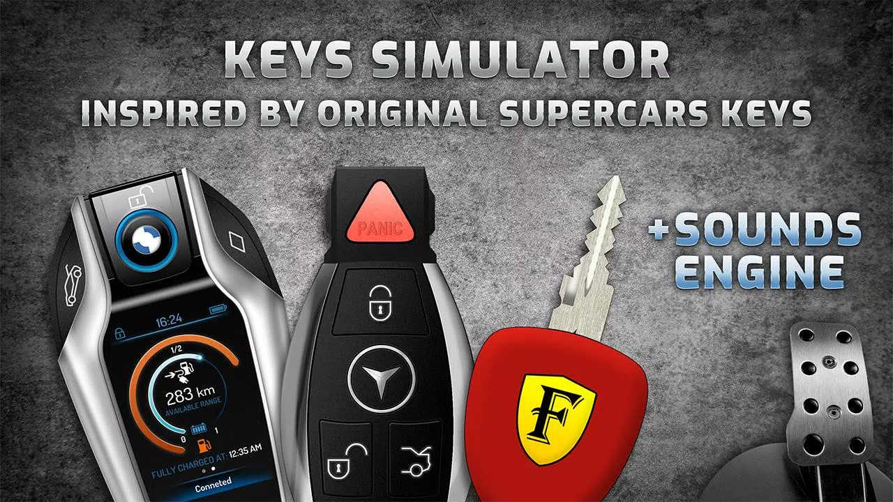 Keys simulator and cars sounds ภาพหน้าจอ 0