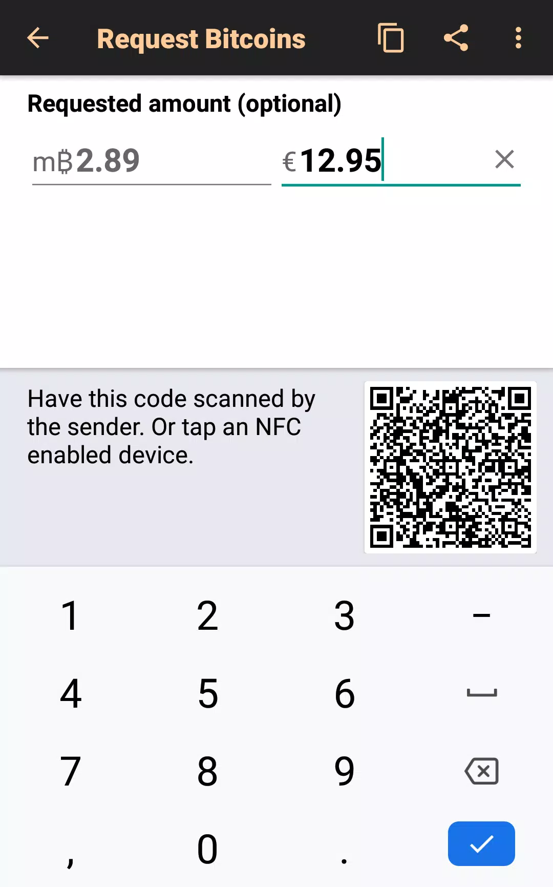 Bitcoin Wallet應用截圖第2張