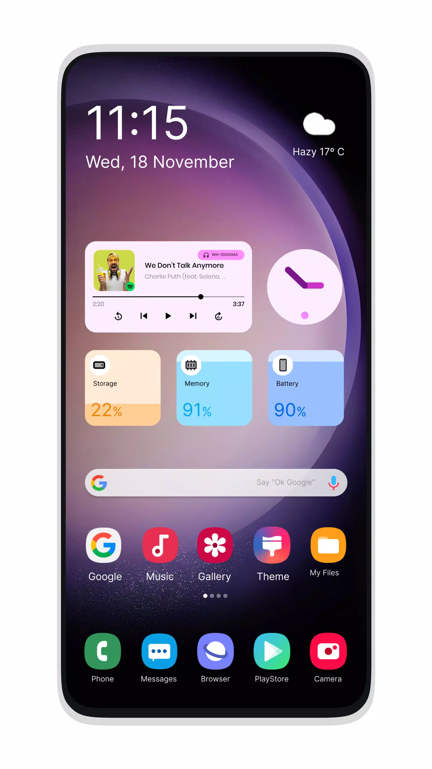 Galaxy S24 Style Launcher應用截圖第0張