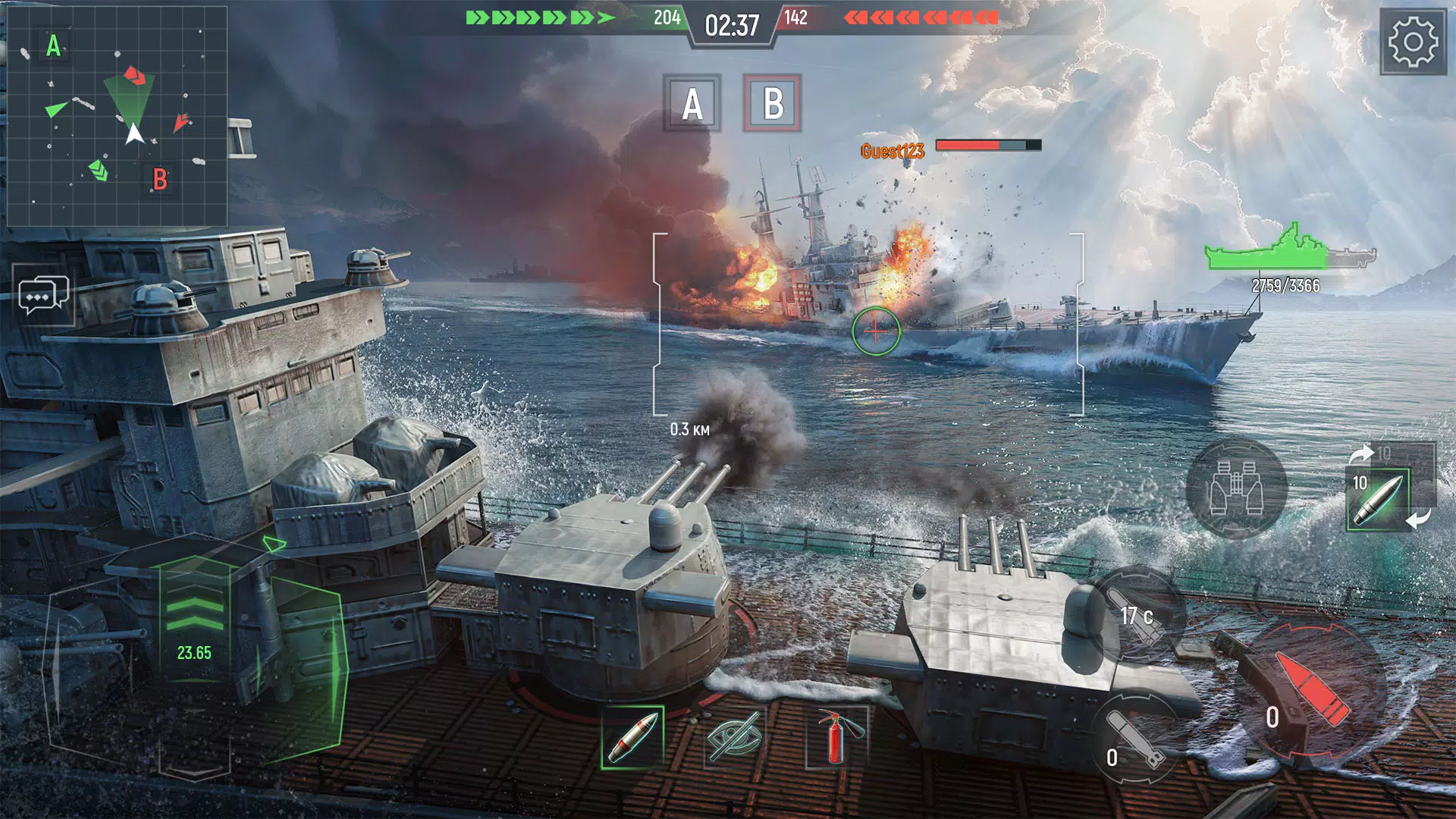 Force of Warships Screenshot 0