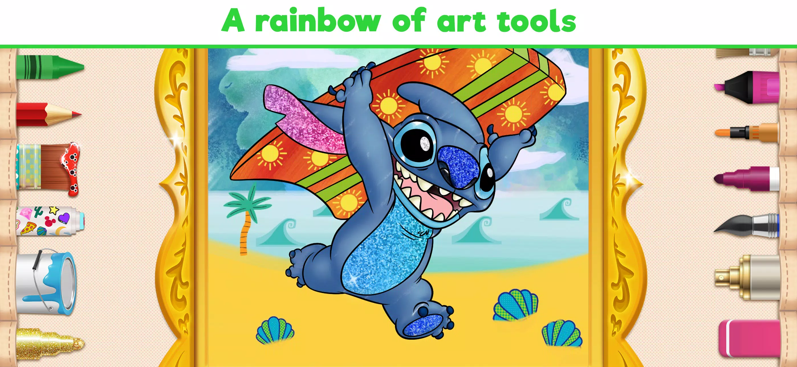 Disney Coloring World ဖန်သားပြင်ဓာတ်ပုံ 2