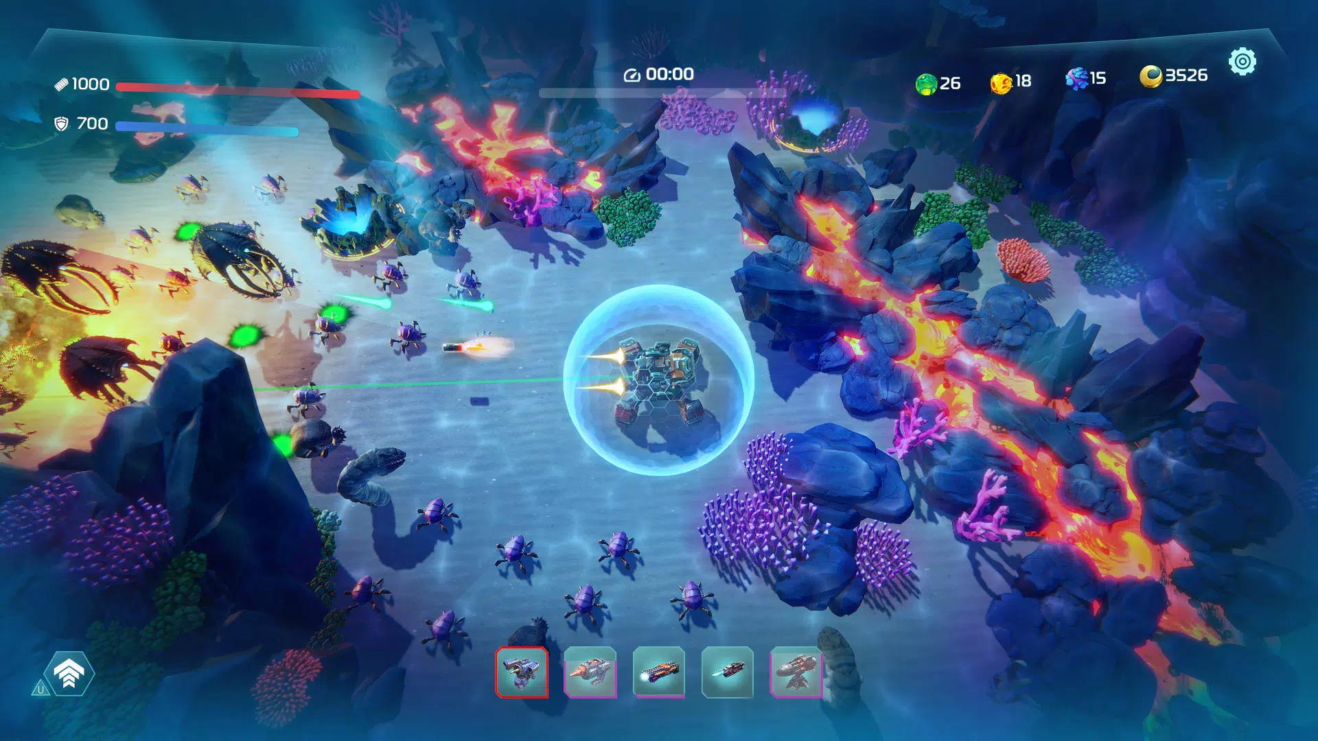 Ocean Keeper: Dome Survival Tangkapan skrin 2