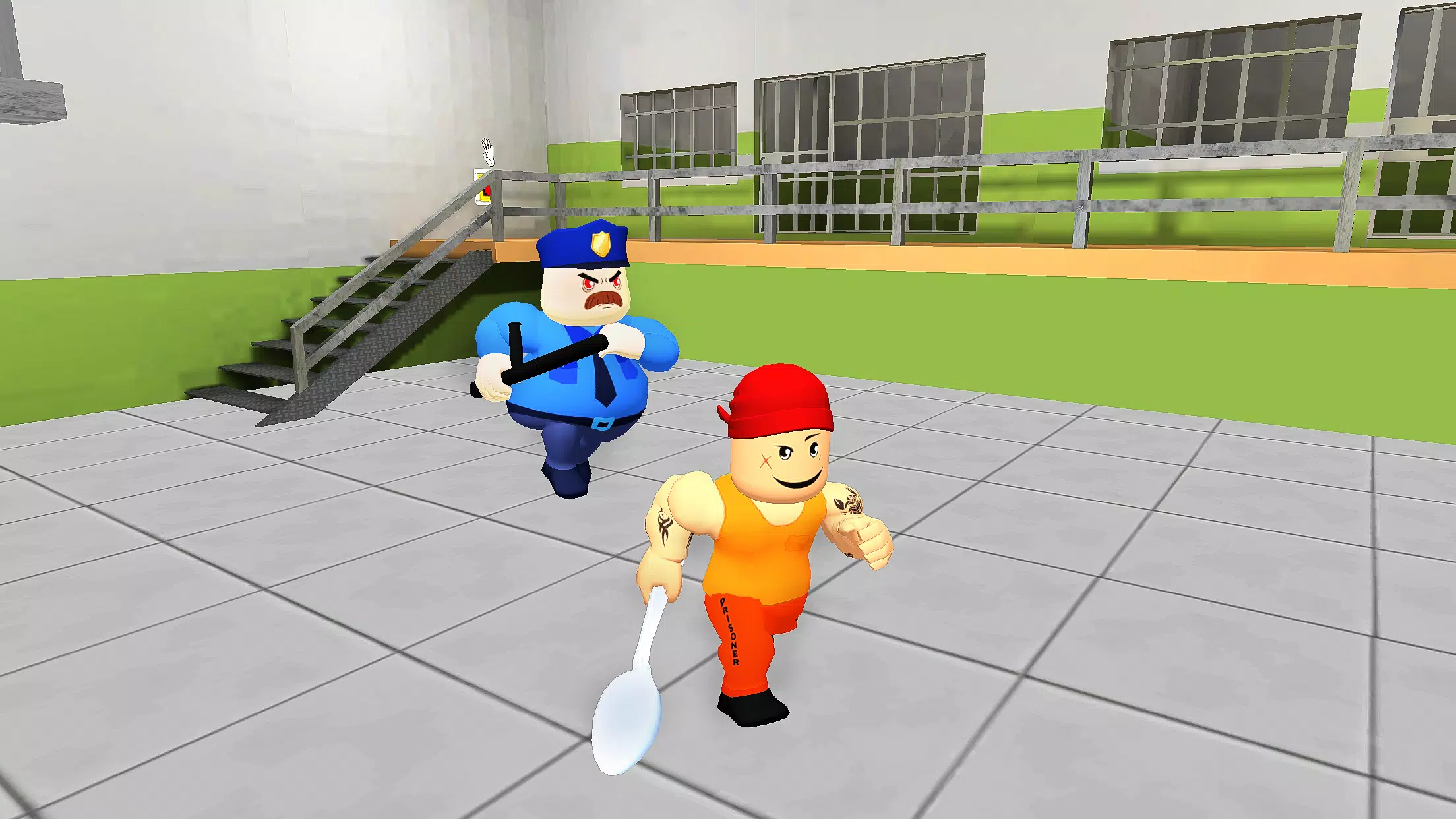 Obby Escape: Prison Breakout Ảnh chụp màn hình 0