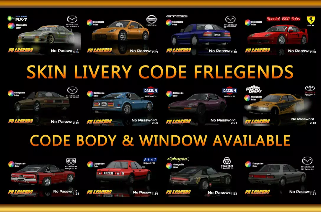 Livery FRLegends V2 ဖန်သားပြင်ဓာတ်ပုံ 3