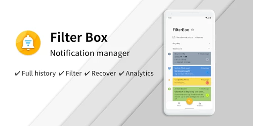 FilterBox Notification Manager Screenshot 0